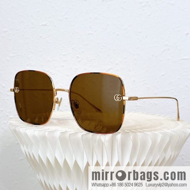 GUCCI Gucci Metal Box Unisex Sunglasses - Image 3