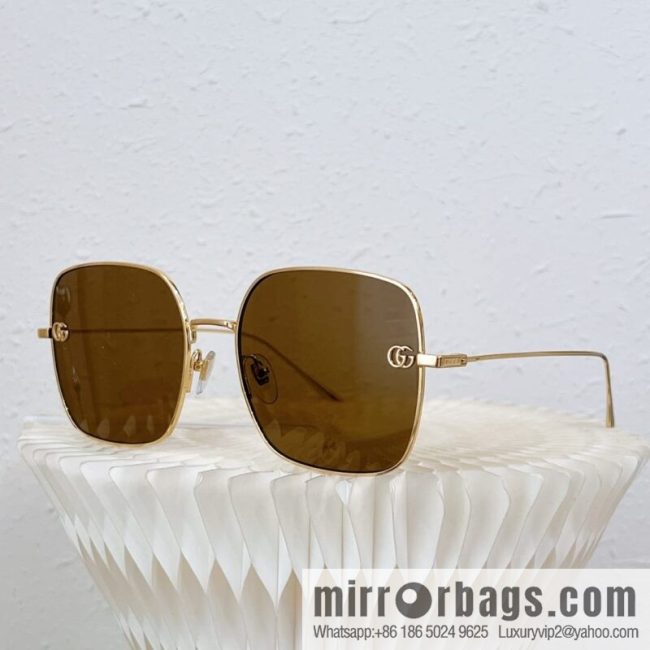 GUCCI Gucci Metal Box Unisex Sunglasses - Image 4