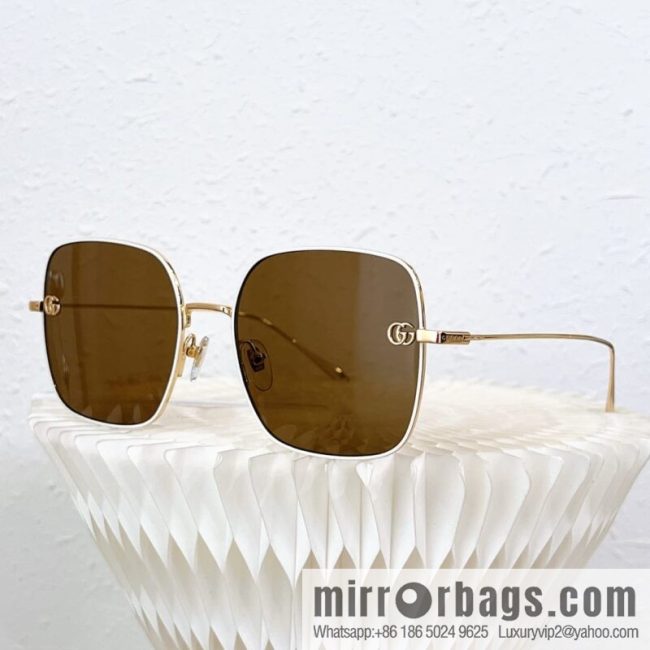 GUCCI Gucci Metal Box Unisex Sunglasses - Image 5