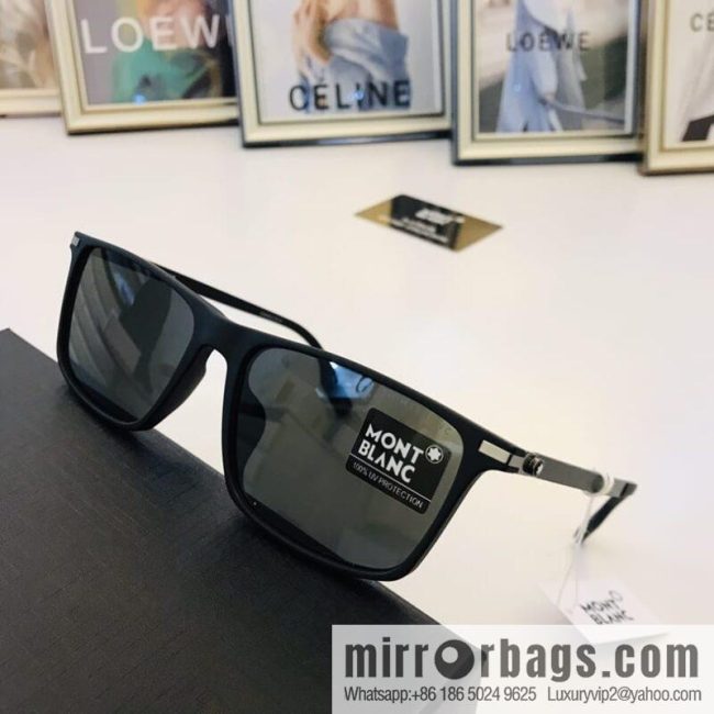 MONTBLANC Montblanc Square Men\'s Sunglasses - Image 2