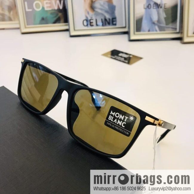 MONTBLANC Montblanc Square Men\'s Sunglasses - Image 8