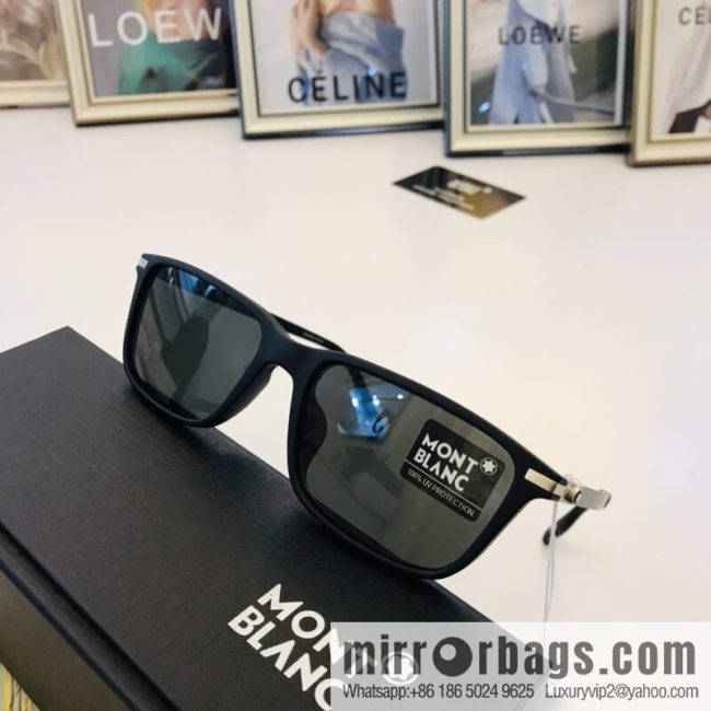 MONTBLANC Montblanc Square Men\'s Sunglasses - Image 2