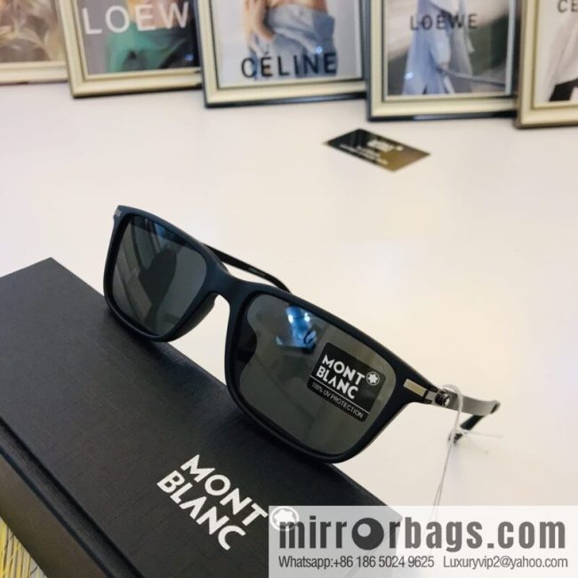 MONTBLANC Montblanc Square Men\'s Sunglasses - Image 4