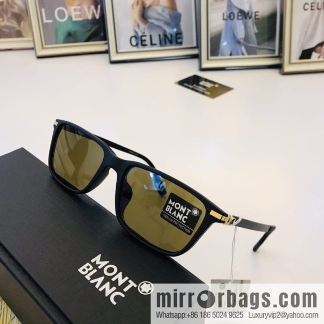 MONTBLANC Montblanc Square Men\'s Sunglasses - Image 5