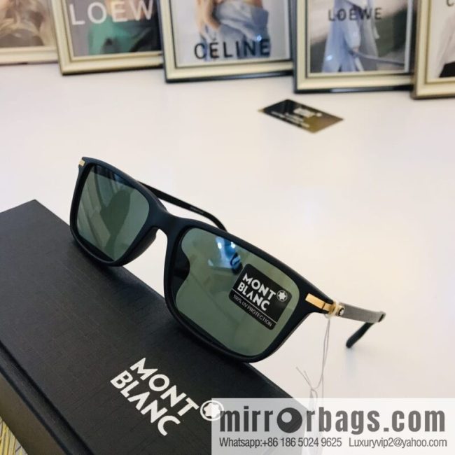 MONTBLANC Montblanc Square Men\'s Sunglasses - Image 6
