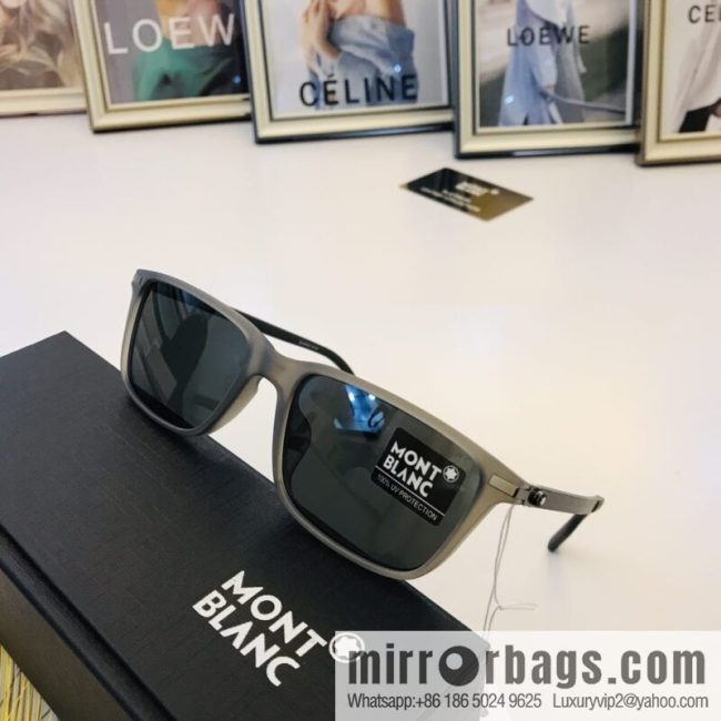 MONTBLANC Montblanc Square Men\'s Sunglasses - Image 8