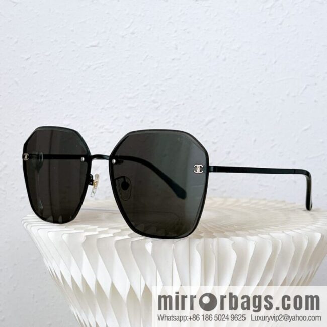 Chanel irregular frame unisex sunglasses