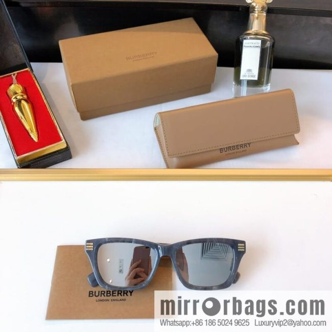 Burberry three-dimensional small frame unisex sunglasses - Image 6
