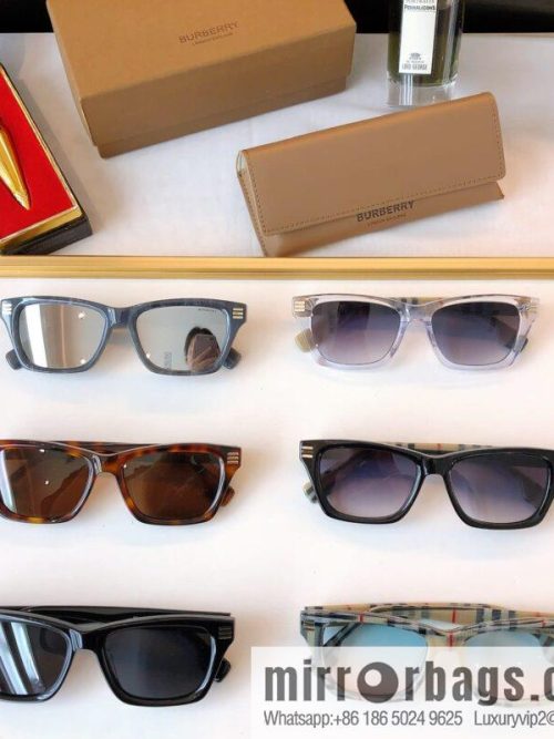 Burberry three-dimensional small frame unisex sunglasses