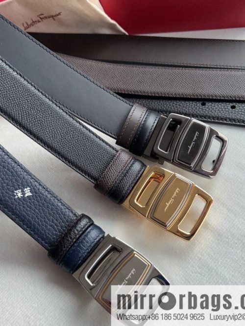 FERRAGAMO Ferragamo, high-quality men\'s 3.5cm belt