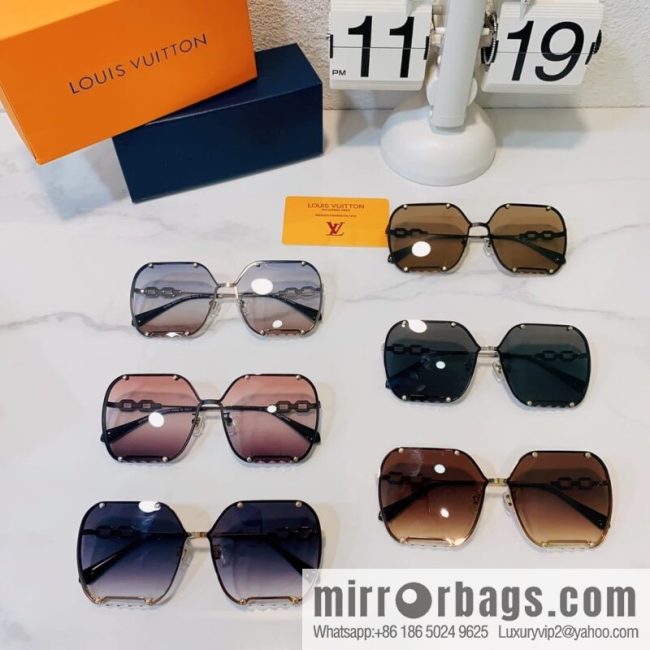 LV Louis Vuitton Large Frame Women\'s Sunglasses