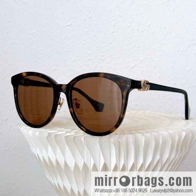 GUCCI Gucci Round Frame Unisex Sunglasses - Image 2