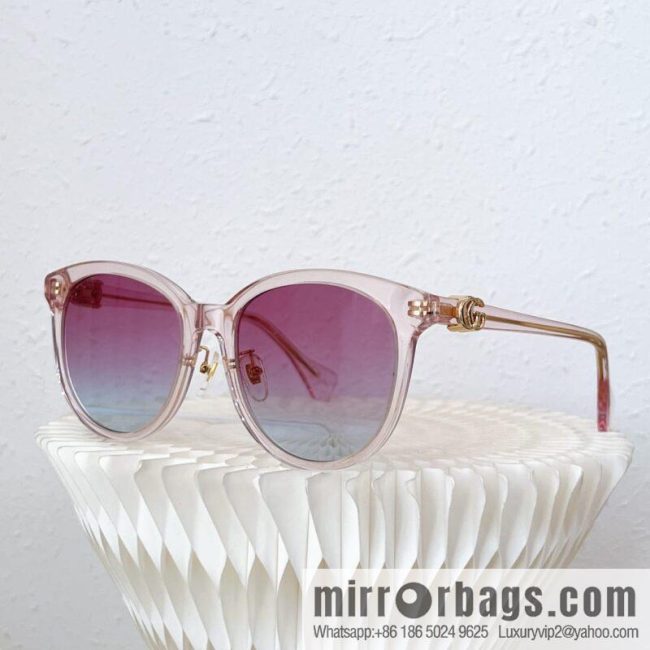 GUCCI Gucci Round Frame Unisex Sunglasses - Image 4