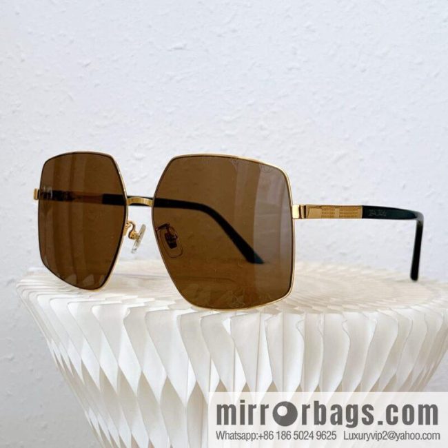 LV Louis Vuitton Metal Large Frame Unisex Sunglasses - Image 6