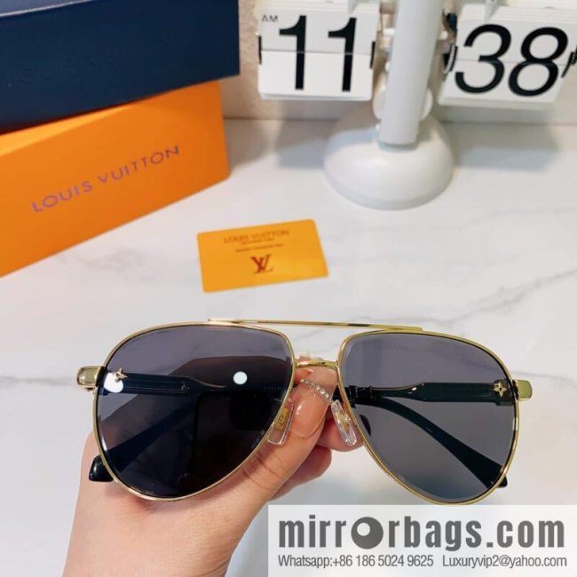LV Louis Vuitton toad-shaped unisex sunglasses - Image 2