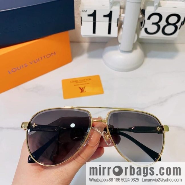 LV Louis Vuitton toad-shaped unisex sunglasses - Image 5