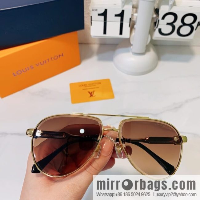 LV Louis Vuitton toad-shaped unisex sunglasses - Image 7