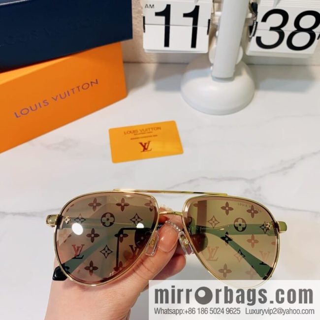LV Louis Vuitton toad-shaped unisex sunglasses - Image 8