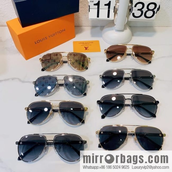 LV Louis Vuitton toad-shaped unisex sunglasses
