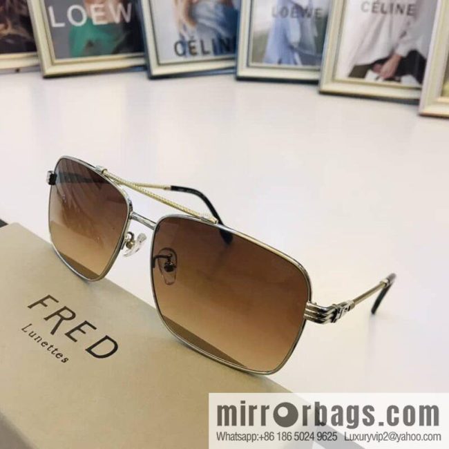 FRED flanged square unisex sunglasses - Image 7