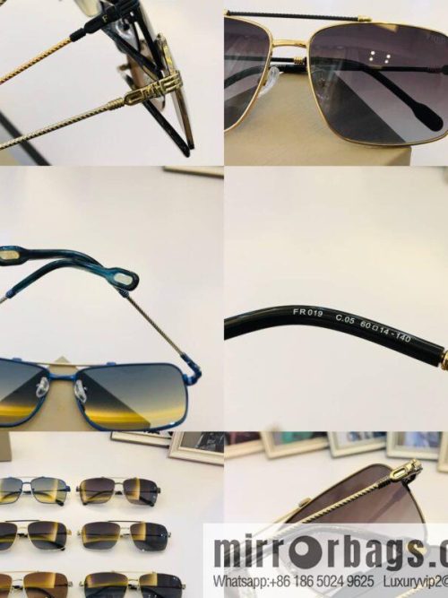 FRED flanged square unisex sunglasses