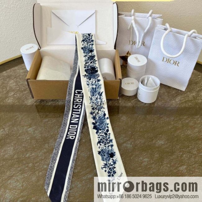 Dior Winter Garden Twilly Ribbon