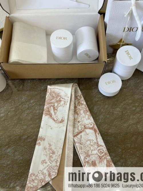 Dior twilly Sauvage Zooey print headband