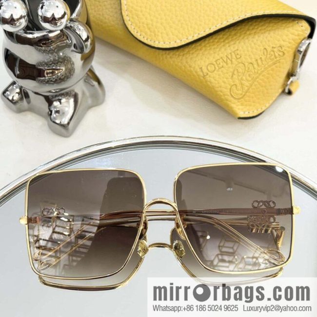 LOEWE Square Unisex Sunglasses - Image 6