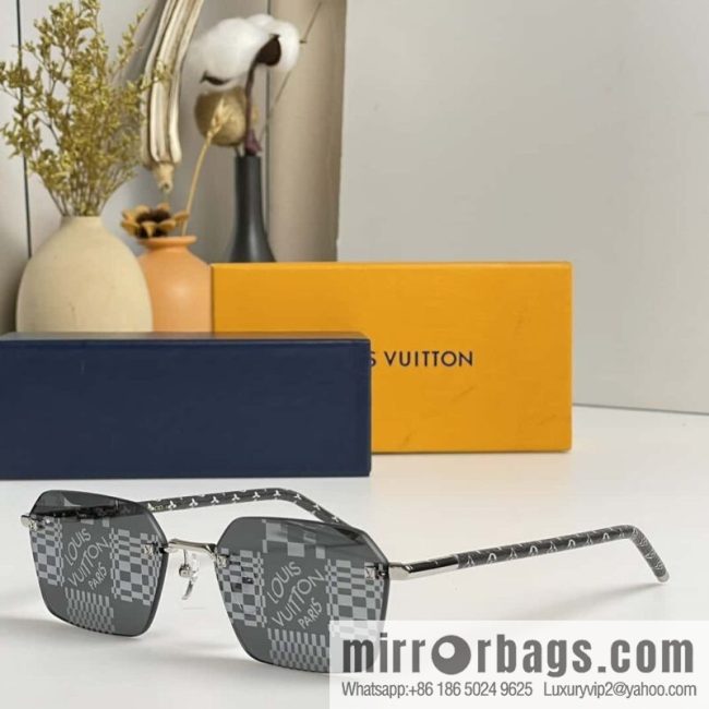 LV Louis Vuitton Exquisite Frameless Sunglasses Sunglasses - Image 6