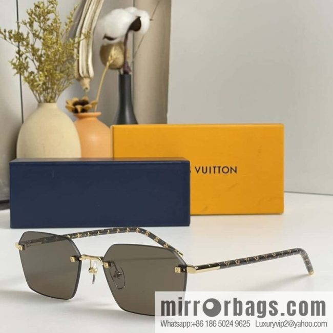 LV Louis Vuitton Exquisite Frameless Sunglasses Sunglasses - Image 7