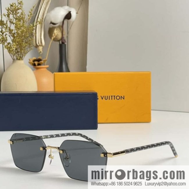 LV Louis Vuitton Exquisite Frameless Sunglasses Sunglasses - Image 8