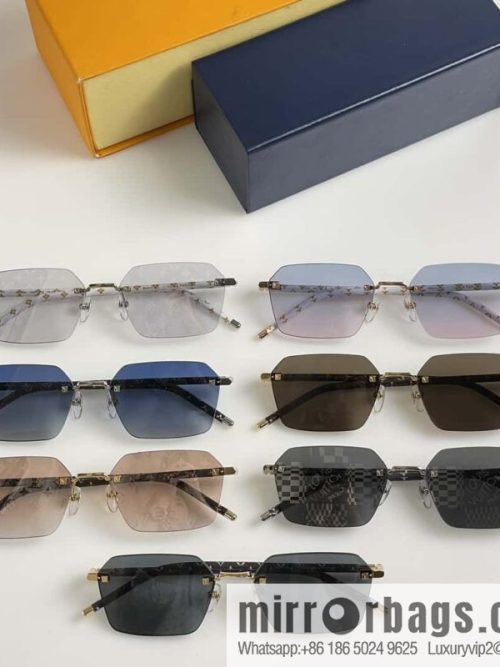 LV Louis Vuitton Exquisite Frameless Sunglasses Sunglasses