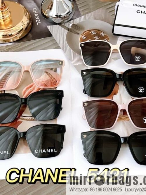 CHANEL Chanel double C logo women\'s sunglasses