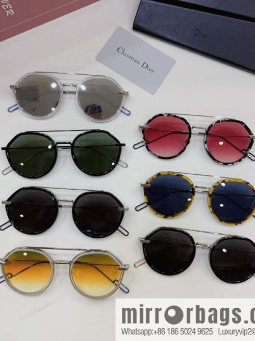 Dior Round Frame Women\'s Sunglasses