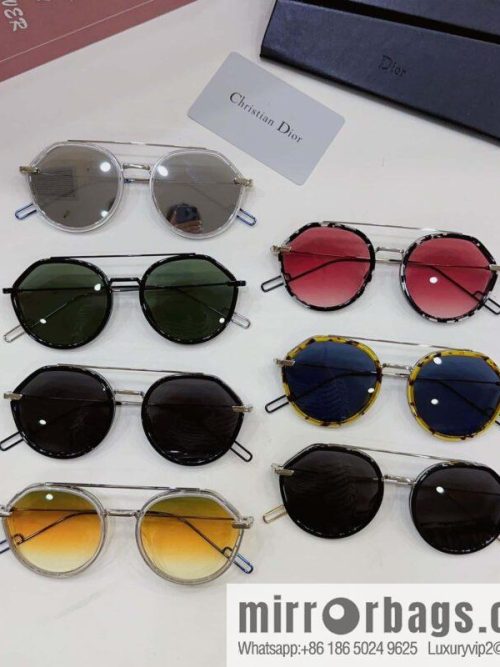 Dior Round Frame Women\'s Sunglasses