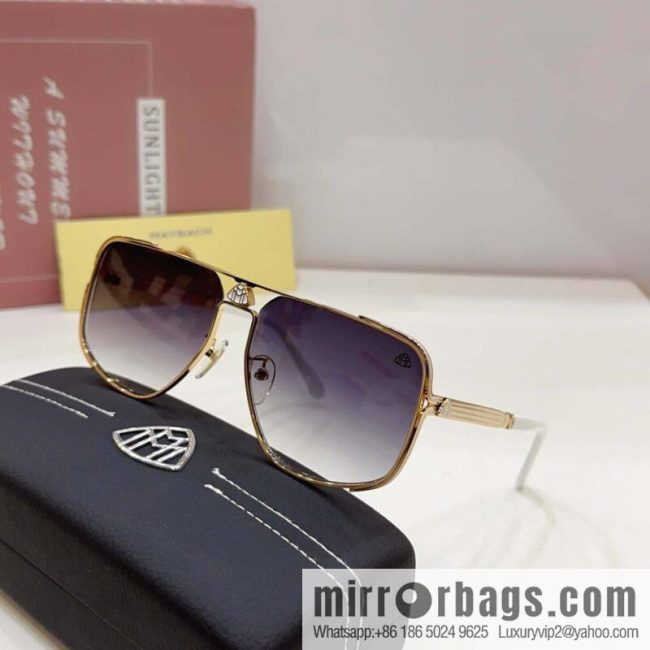 Maybach square men\'s sunglasses - Image 8