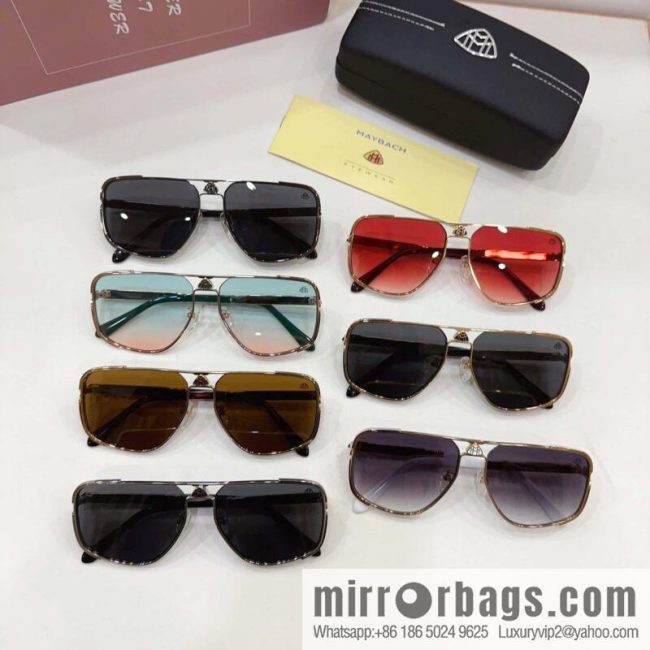 Maybach square men\'s sunglasses