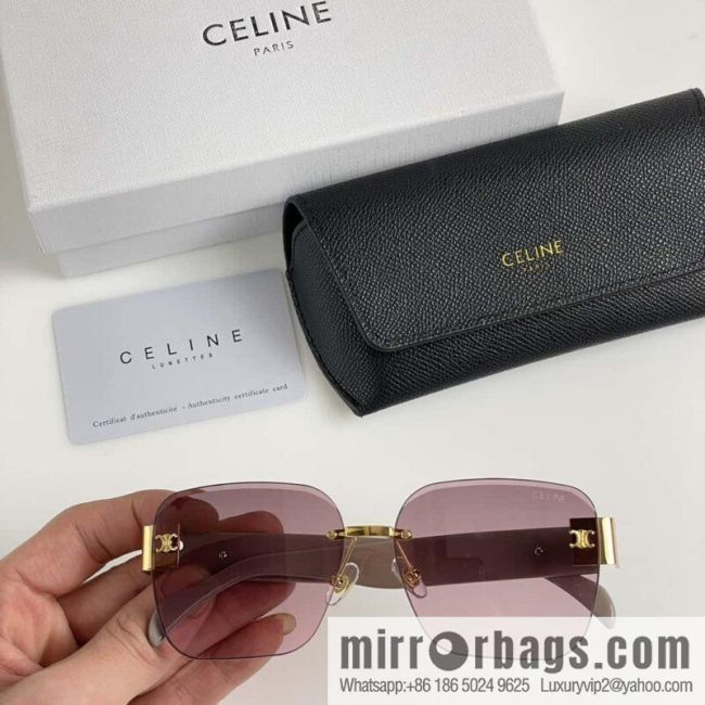 CELINE Arc de Triomphe rimless sunglasses - Image 4