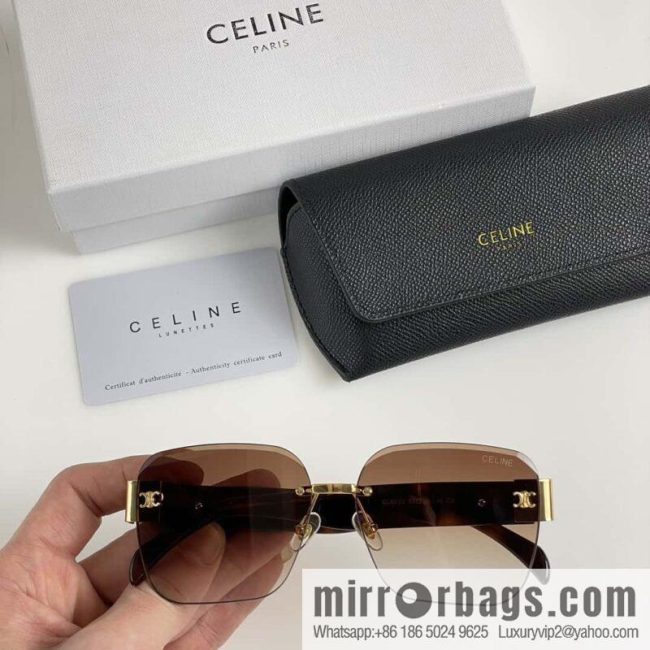 CELINE Arc de Triomphe rimless sunglasses - Image 7
