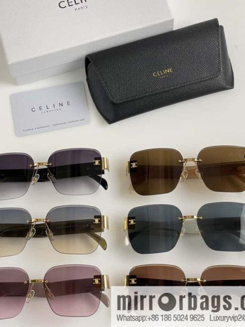 CELINE Arc de Triomphe rimless sunglasses