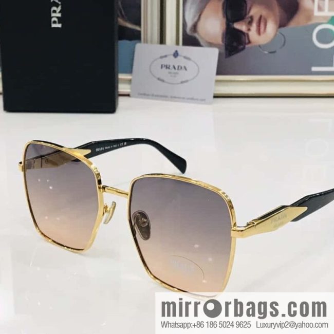 PRADA Metal Frame Unisex Sunglasses - Image 6