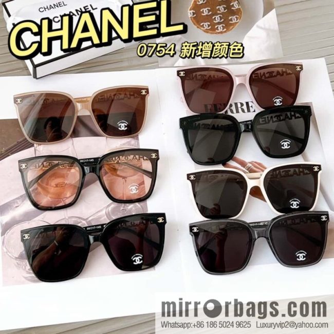 CHANEL Chanel square double c embellished women\'s sunglasses