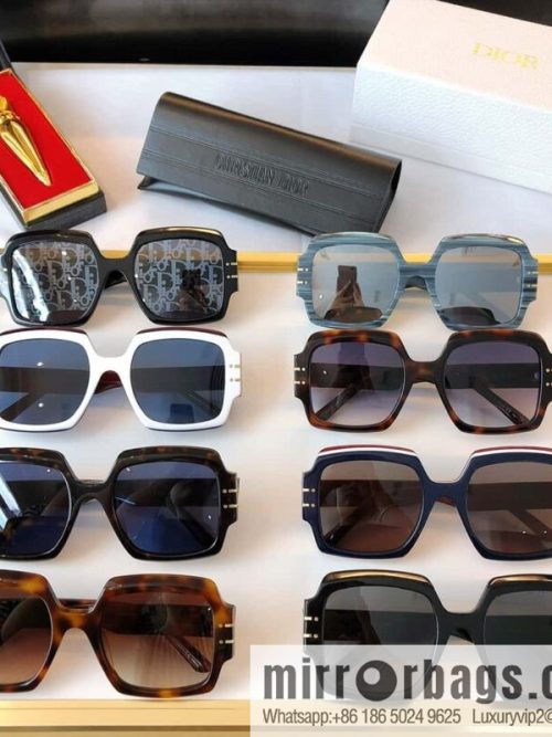 Dior large frame unisex sunglasses