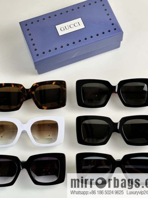 GUCCI Gucci Ancient Method Bamboo Double Glogo Ladies Sunglasses