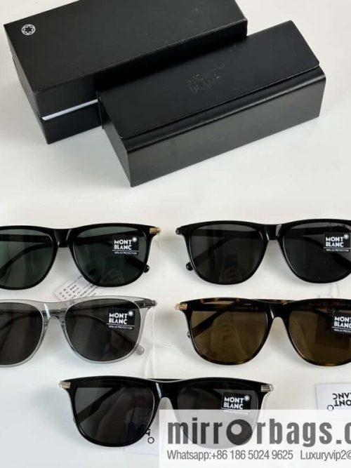 MONTBLANC Montblanc square unisex sunglasses