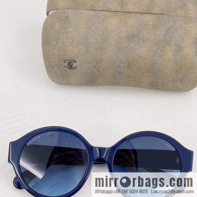 Chanel round plate women\'s sunglasses - Image 2