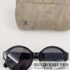 Chanel round plate women\'s sunglasses