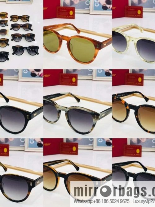 Cartier Cartier electroplated men\'s and women\'s same sunglasses