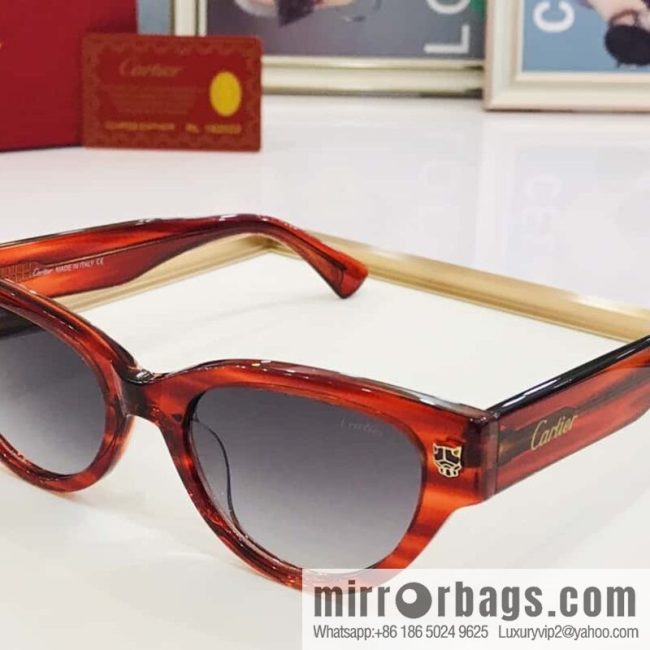 Cartier Cartier Electroplating Process Unisex Sunglasses - Image 4