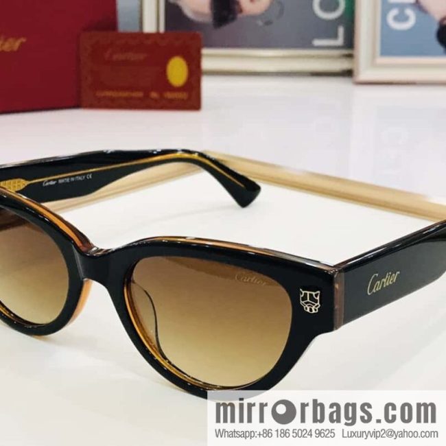 Cartier Cartier Electroplating Process Unisex Sunglasses - Image 6